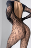 Leopar Vücut Çorabı