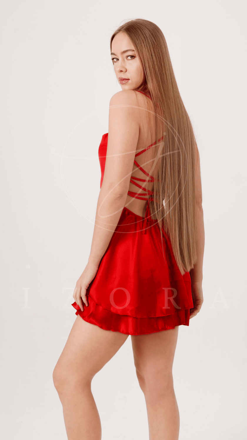 Sofia Volanlı Elbise
