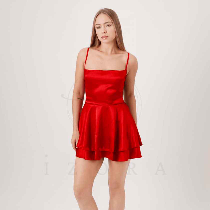 Sofia Volanlı Elbise